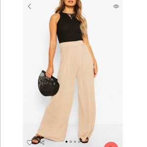 Soft Tailored wide leg pants